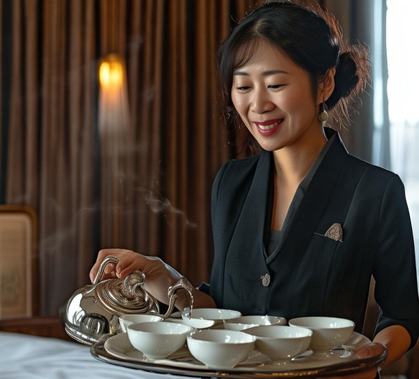 酒店服务礼仪端茶倒水 酒店服务礼仪端茶倒水