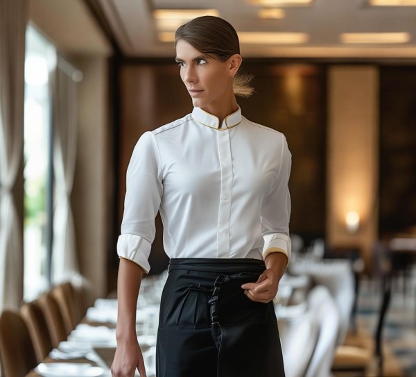 五星级酒店餐饮包间服务员工作服,专业技能与职业素养的完美结合 五星级酒店餐饮包间服务员工作服,专业技能与职业素养的完美结合